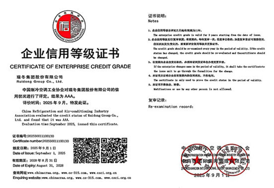 Certificado de calificación crediticia empresarial