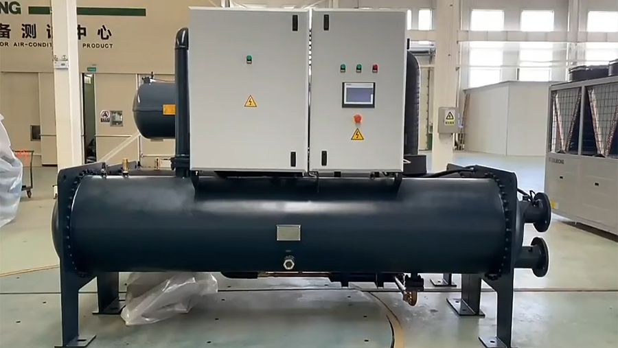 Chiller de tornillo refrigerado por agua y bomba de calor, 200kW-2400kW