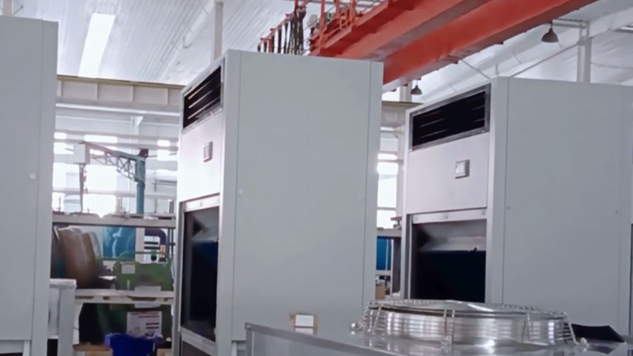 Unidad dividida por conducto